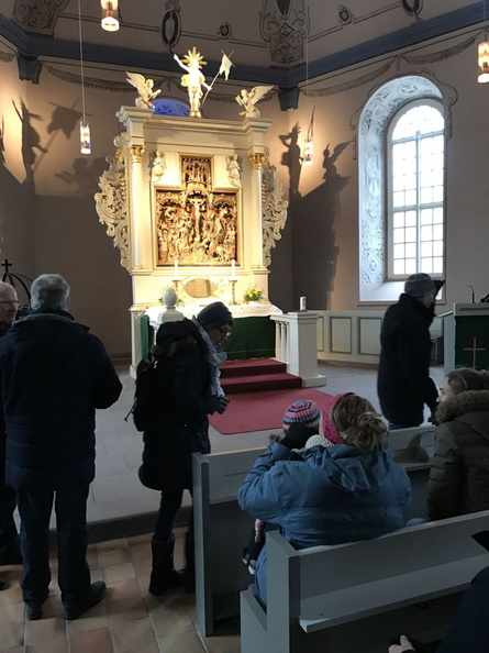 2017 01 22 Gru  nkohlwanderung zur Martinskirche Beedenbostel und dann zum Heidehof Bilder von Ralf 053